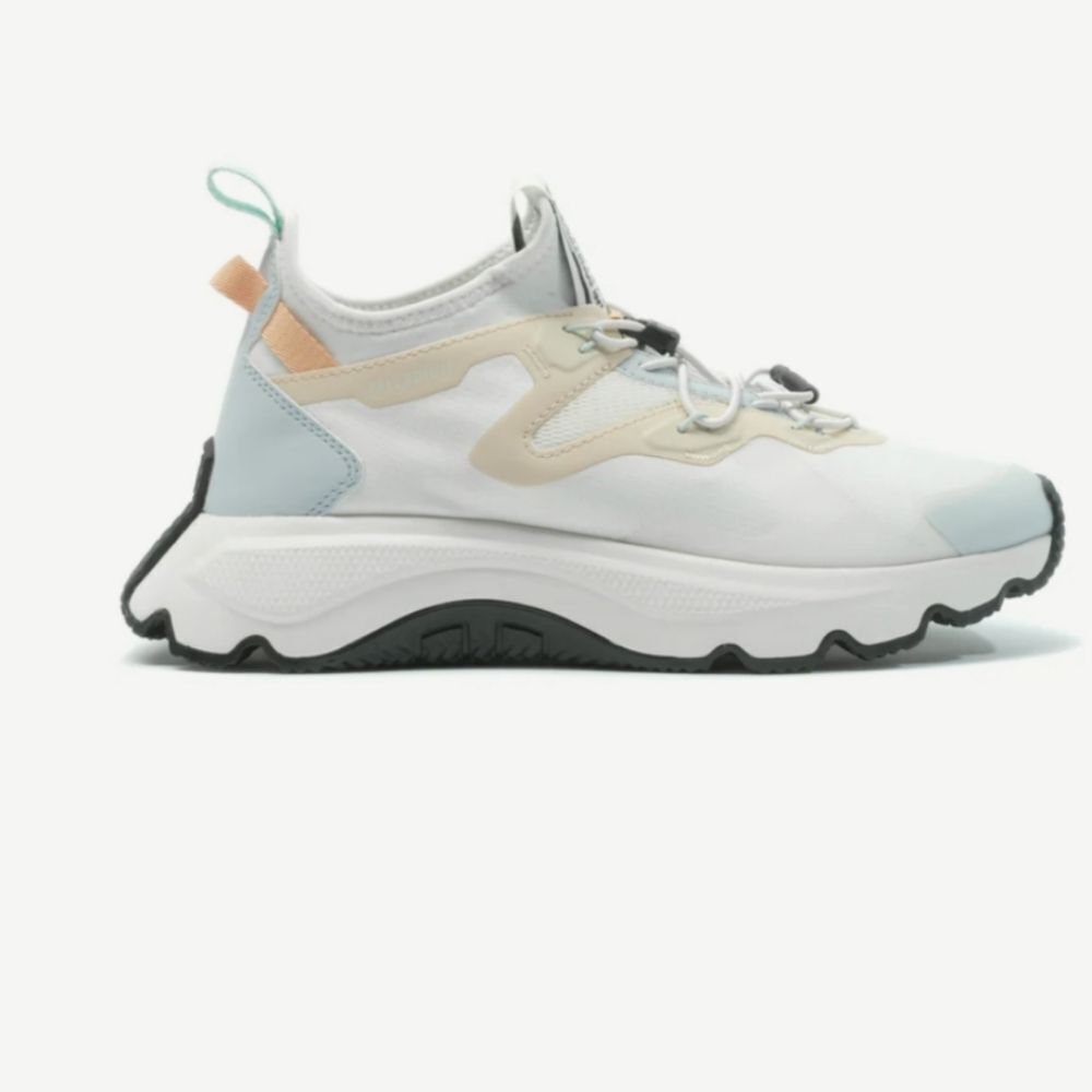NIB Palladium Women's Thunder Lo's Sneaker - Star White/Sand - Picture 2 of 10